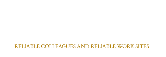 信頼できる仲間と、確かな現場を。